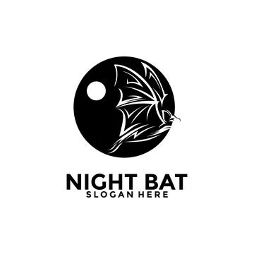 Bat logo vector, Creative Bats logo design template Stock Illustration