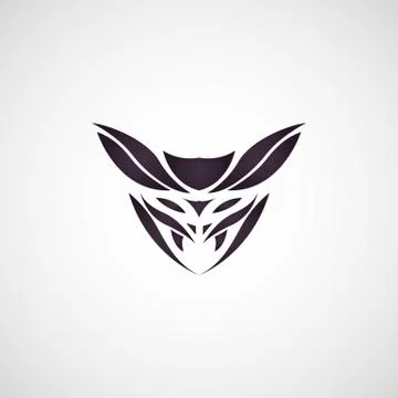 BAT logo vector Illustrazione stock