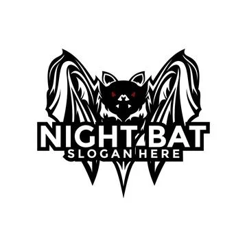 Bat Mascot logo vector, Creative Bats logo design template, Bat Esport team.. Stock Illustration