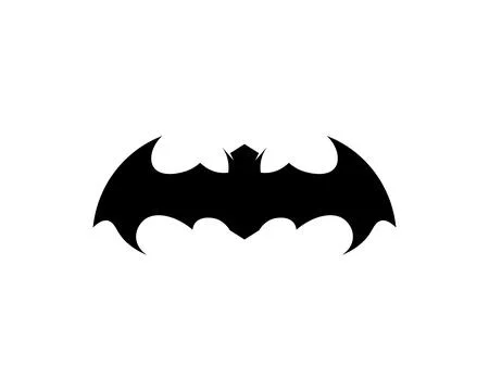 Bat open wings flying concept elements icon イラスト素材