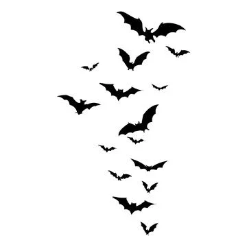 Bat pattern Stock Illustration