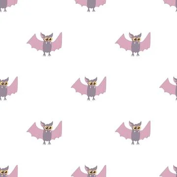 Bat pattern seamless vector Stockillustratie