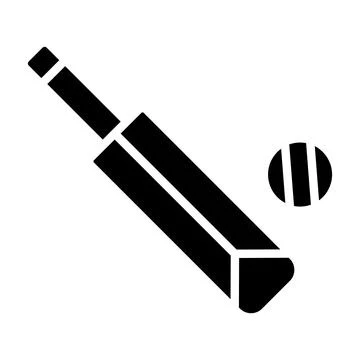 Bat Vector Icon Design Illustration Stock Illustration