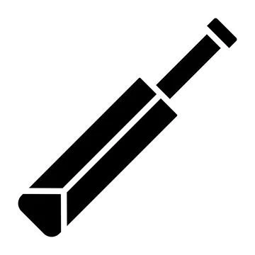 Bat Vector Icon Design Illustration Stock Illustration
