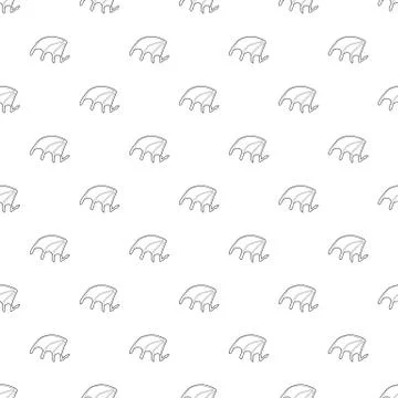 Bat wing pattern vector seamless イラスト素材