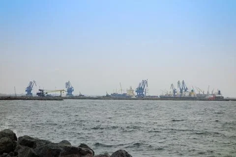Bata harbour Stock Photos