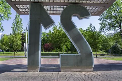 Bata skyscraper administrative building number 21, Zlin, Czech Republic 写真素材