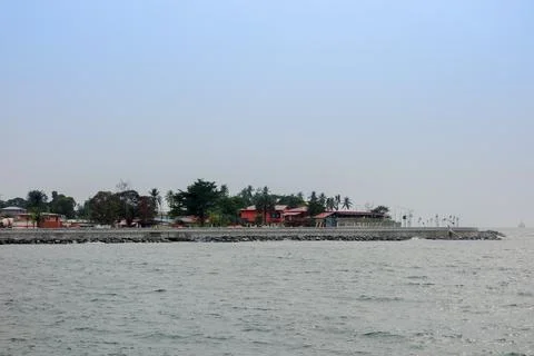 Bata waterfront Stock Photos