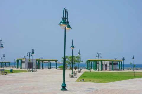 Bata waterfront Stock Photos