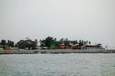 Bata waterfront Stock Photos