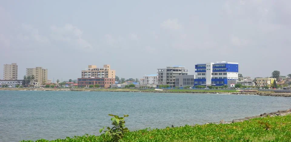 Bata waterfront Stock Photos