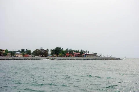 Bata waterfront Stock Photos