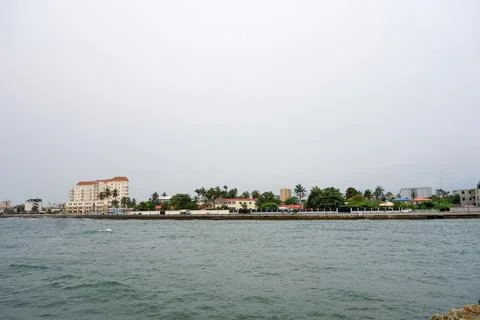 Bata waterfront Stock Photos