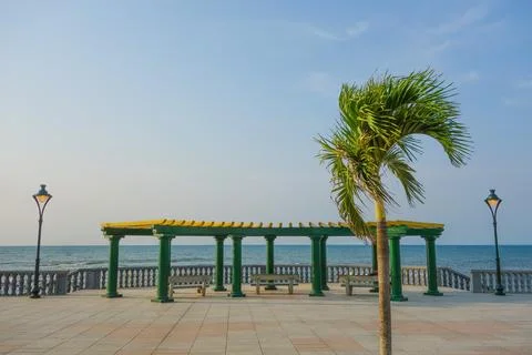 Bata waterfront Stock Photos