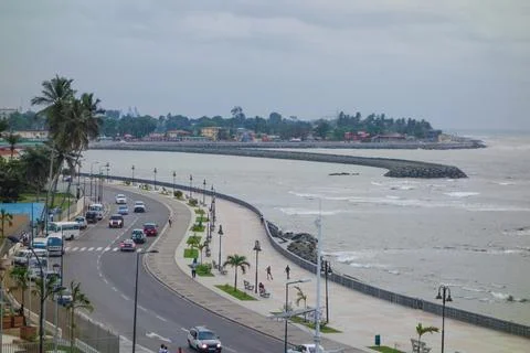 Bata waterfront Stock Photos
