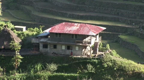 Batad rice terraces 41 Video stock 516134