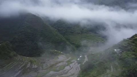 Batad Rice Terraces Stock Footage 224644621