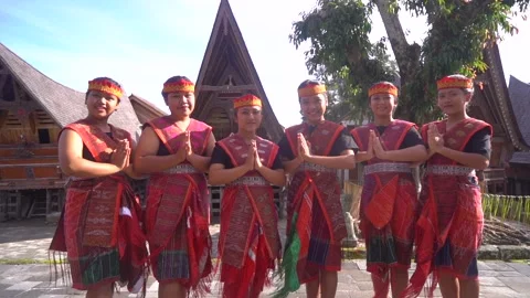 Batak Dance Stock Footage 165408615