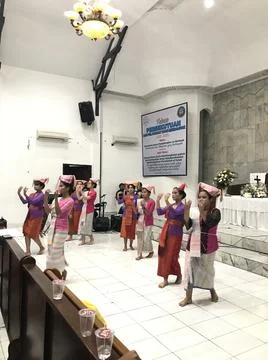 Batakneese Dancer Stock Photos