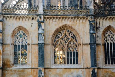 Batalha monastery Stock Photos