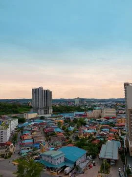 Batam city view Stock Photos