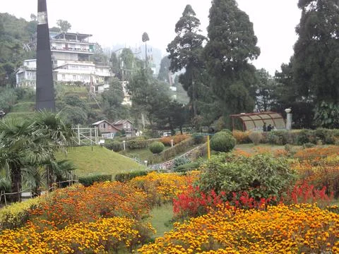 Batasia Loop in Darjeeling Stock Photos