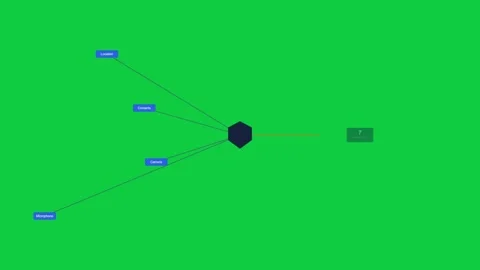 Batch 10 Digital Motion Graphic Clip 32 Stock Video Stock Footage 340386605