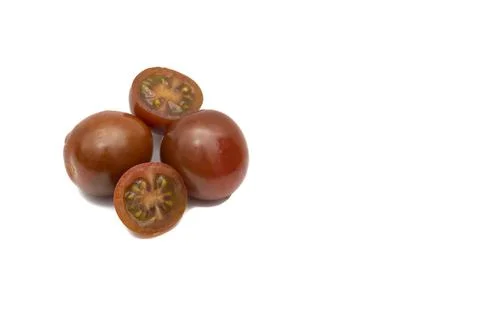 A batch of cherry tomatoes Stock Photos