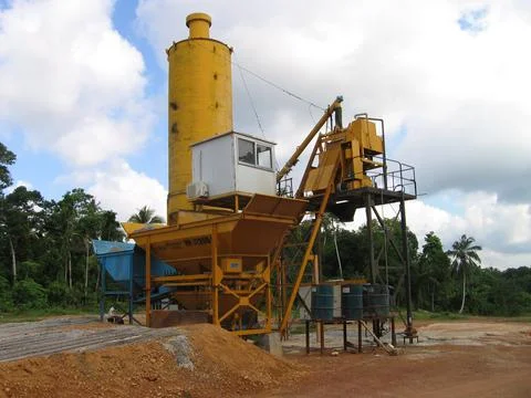 Batching plant Stock Photos