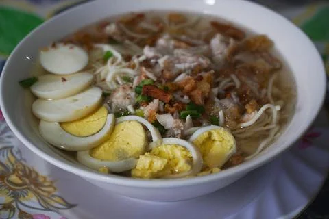 Batchoy or La Paz Batchoy Stock Photos