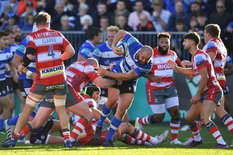 Bath 17 Gloucester 21 Foto stock