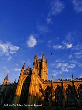 Bath Abbey, Somerset Stock Photos