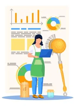 Bath accessories for everyday wash up self caring. Body brush test. Analytics イラスト素材