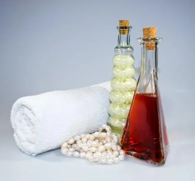 Bath acessories Stock Photos