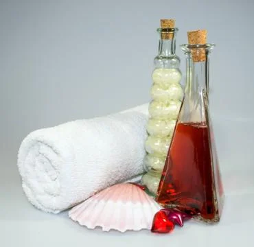 Bath acessories Stock Photos