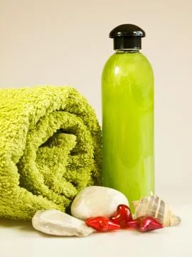 Bath acessories Stock Photos