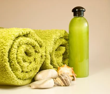 Bath acessories Stock Photos