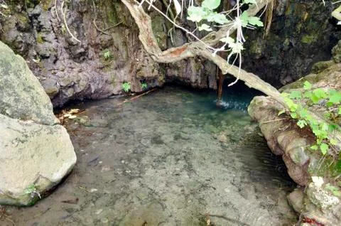 Bath of Aphrodite on Cyprus Stock-Fotos