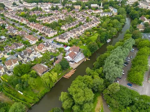 Bath Boating Station Foto stock