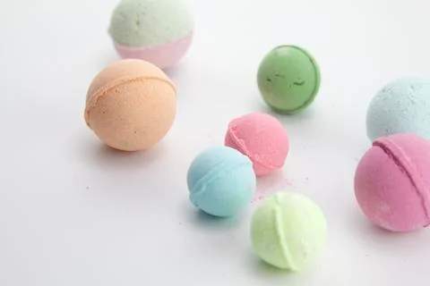 Bath Bombs Stock Photos