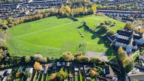 Bath from Brickfields Park. Foto stock