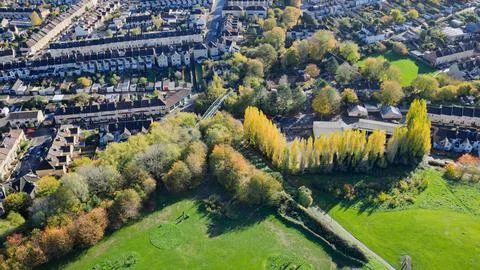 Bath from Brickfields Park. Foto stock