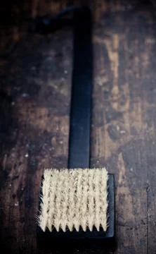 Bath brush Stock Photos