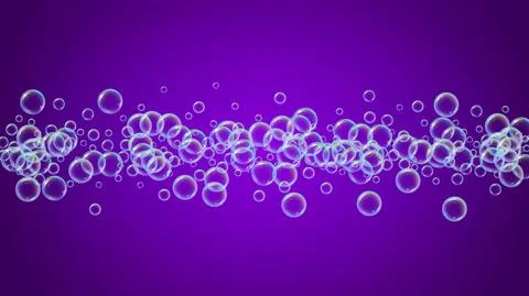 Bath bubble. Detergent soap foam and suds for bathtub. Shampoo. Stock Illustration