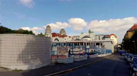The Bath  in Budapest. 4K. Stock-Footage 55450046