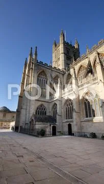 Bath catheadral england Stock Photos