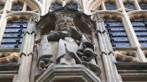 Bath Cathedral Exterior Video stock 934561