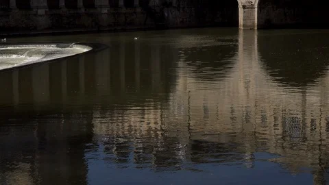 Bath city time lapse England with reflections UK 4K Видео 106663559