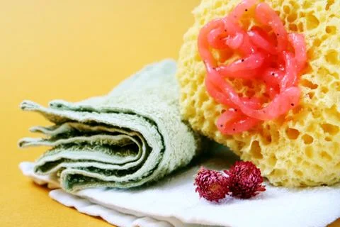 Bath colection Stock Photos