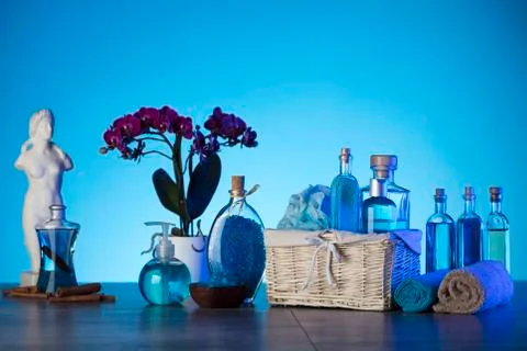 Bath cosmetics. Stock Photos